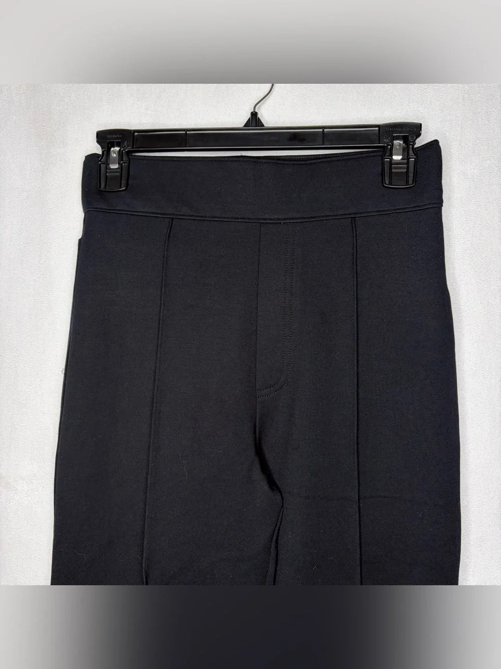 Spanx Classic Black Hi Rise Flare Pants